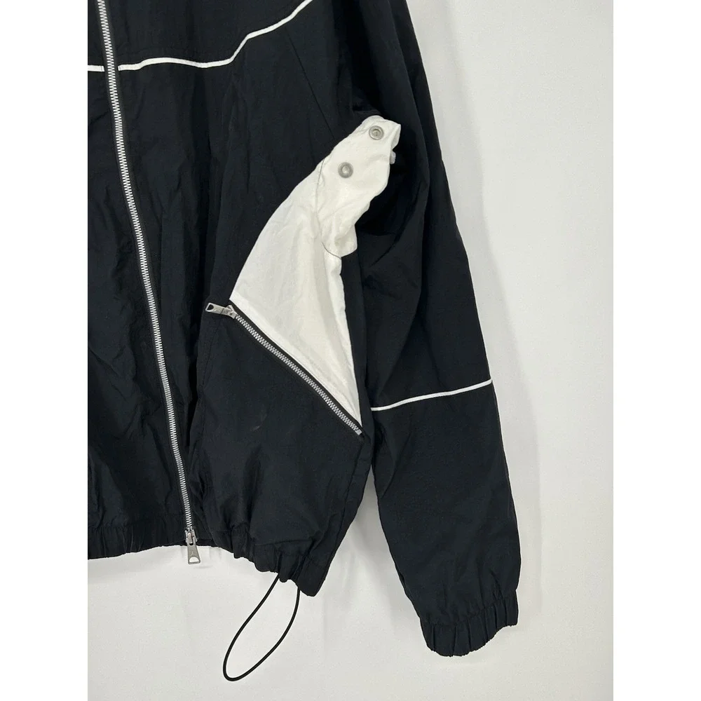 Air Jordan Essentials Windbreaker Track Warm Up Jacket Mesh Lined DV7624-010 Med
